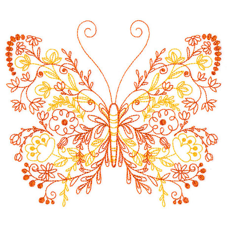 Budding Doodles Butterfly