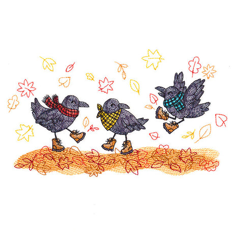 Fall Fun Crows