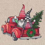 Gnome For The Holidays Retro Truck