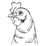 Charming Chicken Pocket Peeker