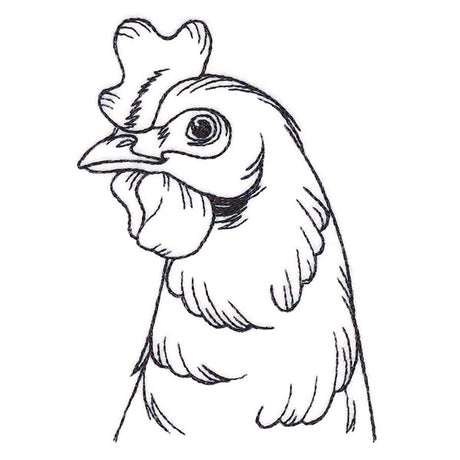 Charming Chicken Pocket Peeker