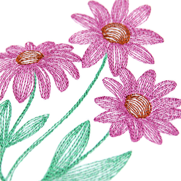 Darling Coneflowers Pocket Peeker