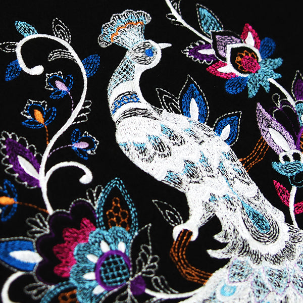 Fancy Jacobean Peacock