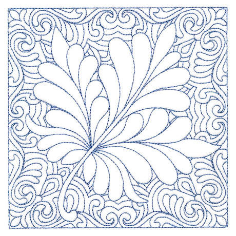 Autumn Delights Maple Leaf Quilting Square (Double Run)