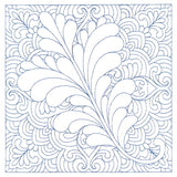 Autumn Delights Oak Leaf Quilting Square (Double Run)