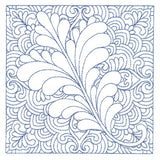 Autumn Delights Oak Leaf Quilting Square (Double Run)