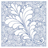 Autumn Delights Oak Leaf Quilting Square (Double Run)