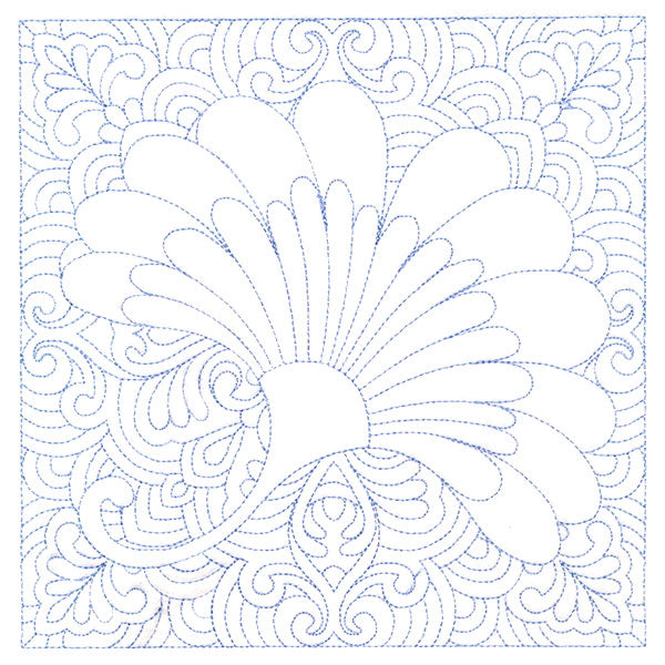 Autumn Delights Ginkgo Leaf Quilting Square (Double Run)