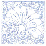 Autumn Delights Ginkgo Leaf Quilting Square (Double Run)