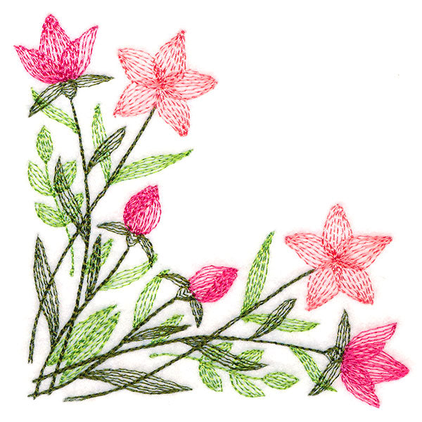 Delicate Wildflower Corner