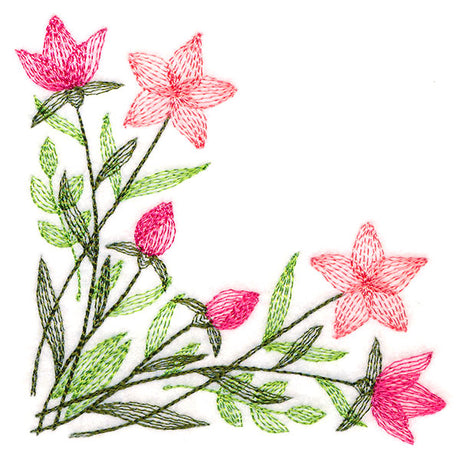 Delicate Wildflower Corner