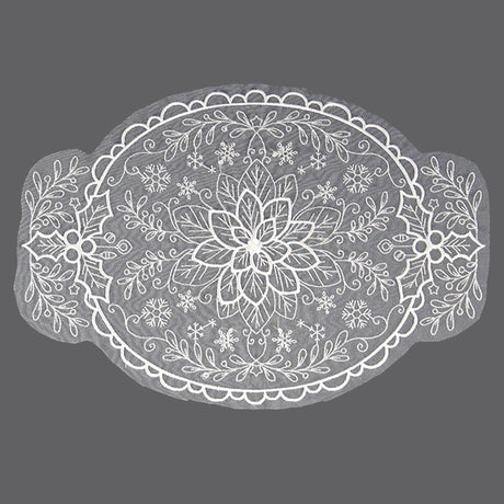Delightful Christmas Doily (Organza)