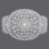 Delightful Christmas Doily (Organza)