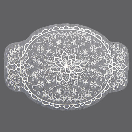 Delightful Christmas Doily (Organza)