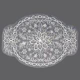 Delightful Christmas Doily (Organza)