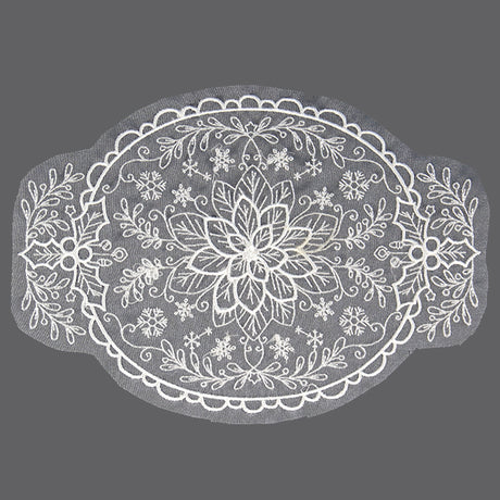 Delightful Christmas Doily (Organza)
