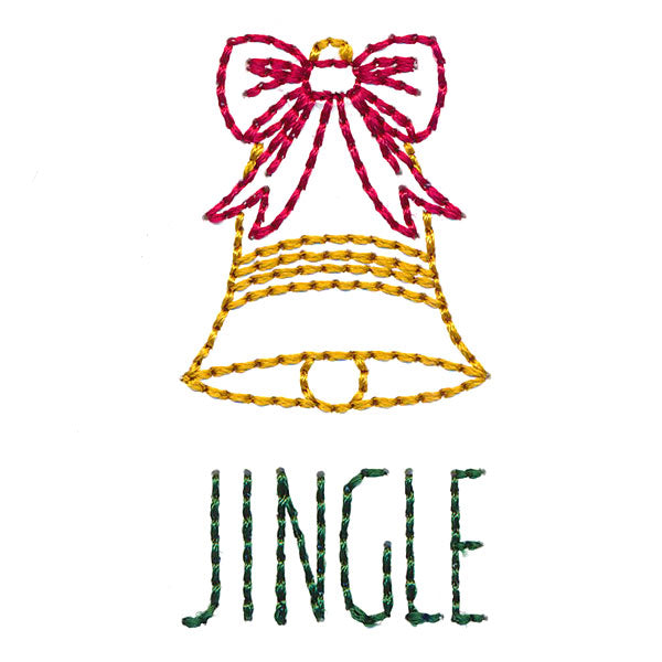 Season's Greetings Gift Tag - Jingle (Cardstock)