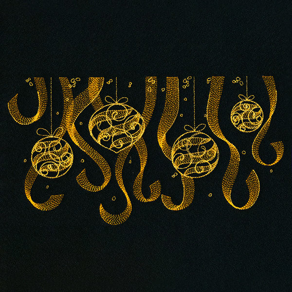 Festive Ornament Border