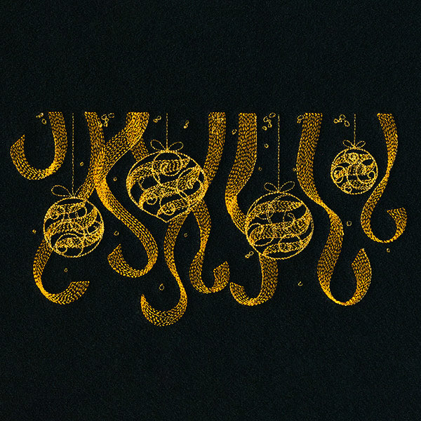 Festive Ornament Border