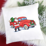 Jolly Santa Retro Truck