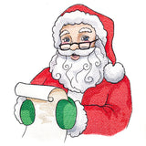 Checking His List Santa