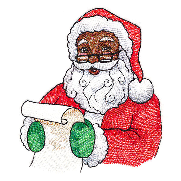 Checking His List Santa