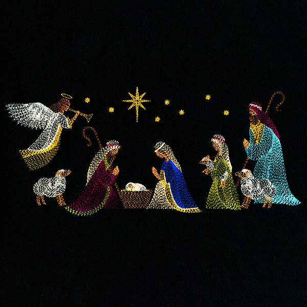 Peaceful Manger Scene