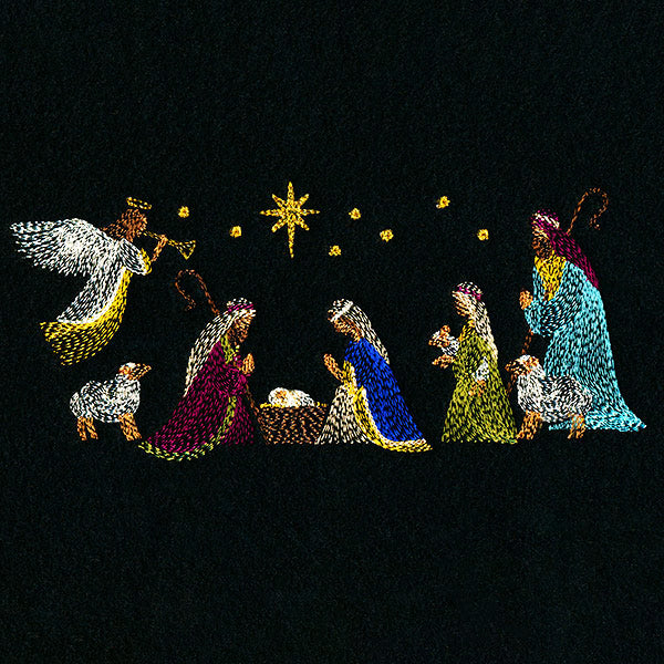 Peaceful Manger Scene