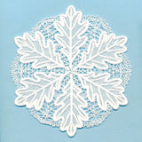 Splendid Oak Leaf Doily (Battenburg Lace)