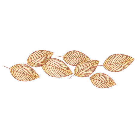 Fall into Leaves Border