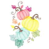 Tumbling Autumn Pumpkins Trio