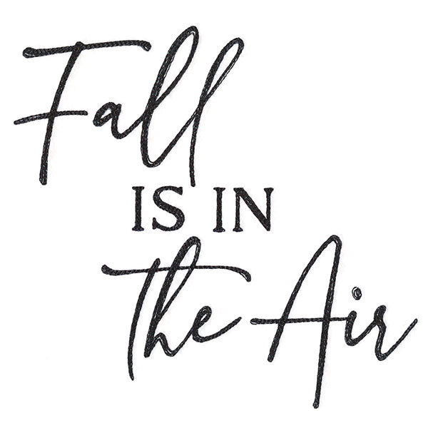 Fall Is In The Air