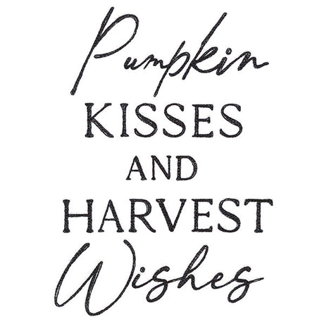 Pumpkin Kisses And Harvest Wishes