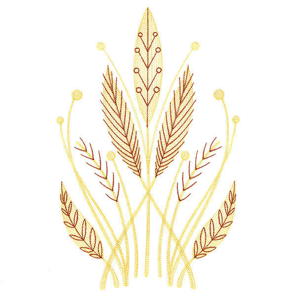 Autumn Wheat Bouquet