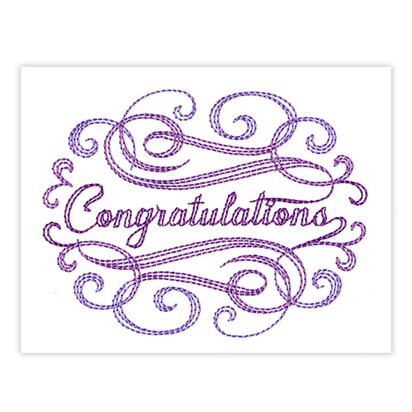 Congratulations (Cardstock)