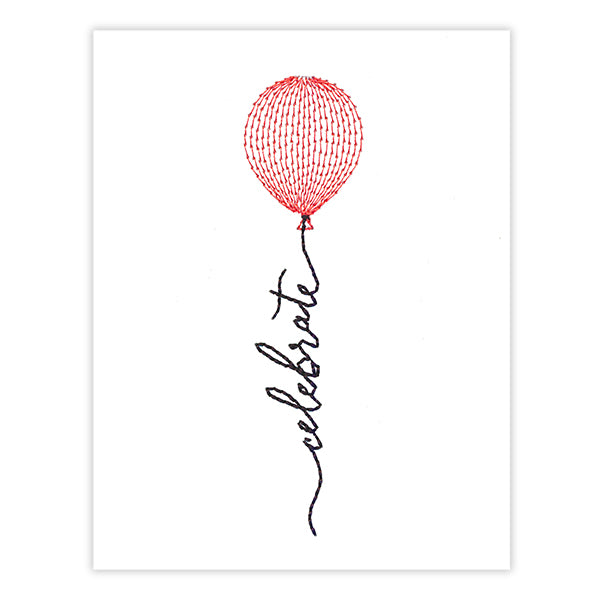 Celebrate Balloon (Cardstock)