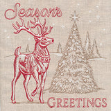 Season's Greetings Reindeer Medley