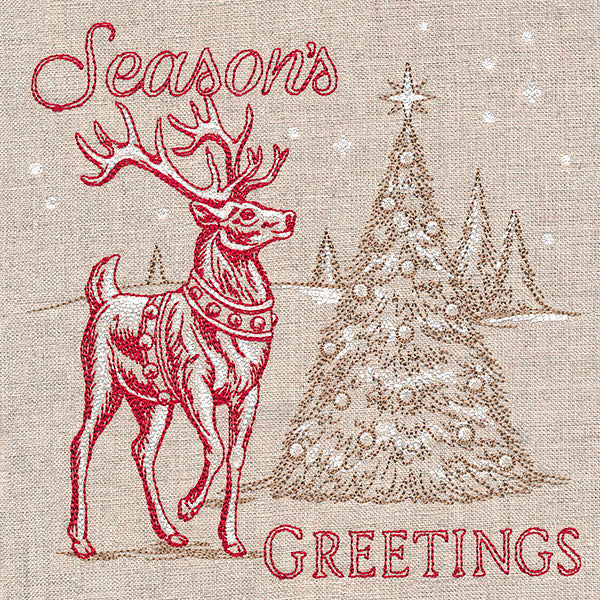 Season's Greetings Reindeer Medley