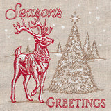 Season's Greetings Reindeer Medley