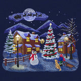 Dreamy Moonlight Christmas Village