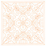 Autumn Kaleidoscope Quilting Square 3 (Double Run)