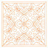 Autumn Kaleidoscope Quilting Square 3 (Double Run)