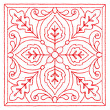 Autumn Kaleidoscope Quilting Square 5 (Double Run)