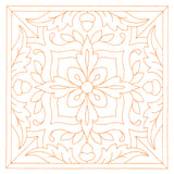 Autumn Kaleidoscope Quilting Square 6 (Double Run)