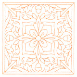 Autumn Kaleidoscope Quilting Square 6 (Double Run)