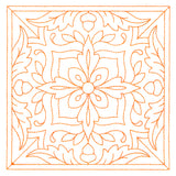 Autumn Kaleidoscope Quilting Square 6 (Double Run)