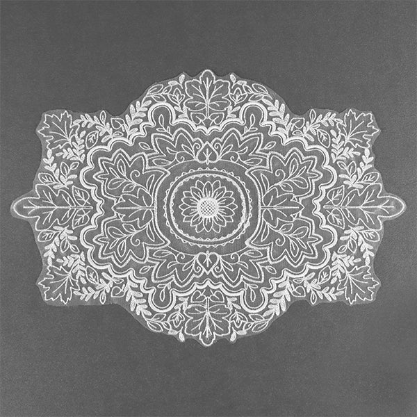 Intricate Autumn Doily (Organza)
