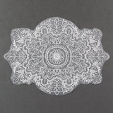 Intricate Autumn Doily (Organza)