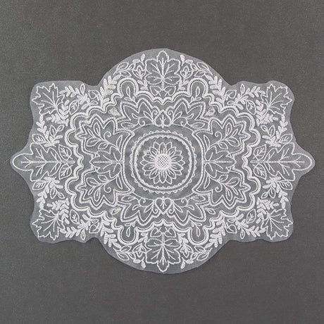 Intricate Autumn Doily (Organza)