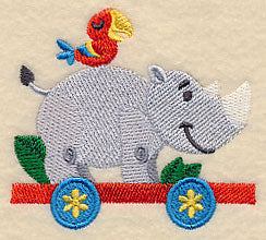 Safari Train - Rhinoceros